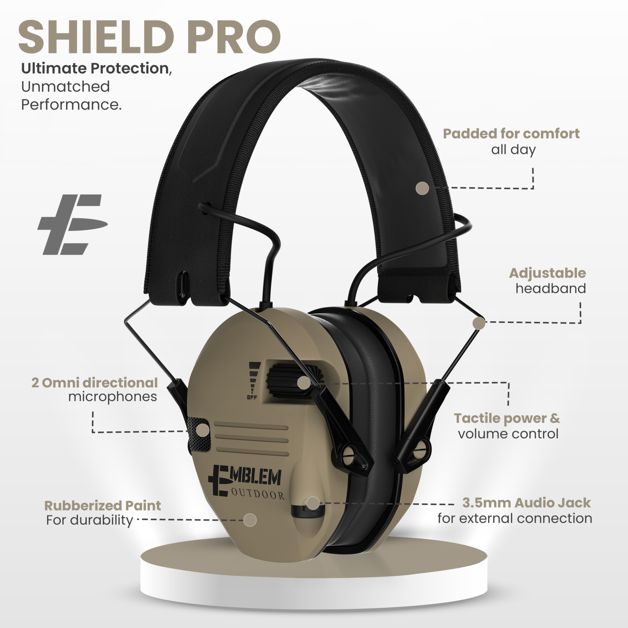 Shield Pro Electronic ear protection